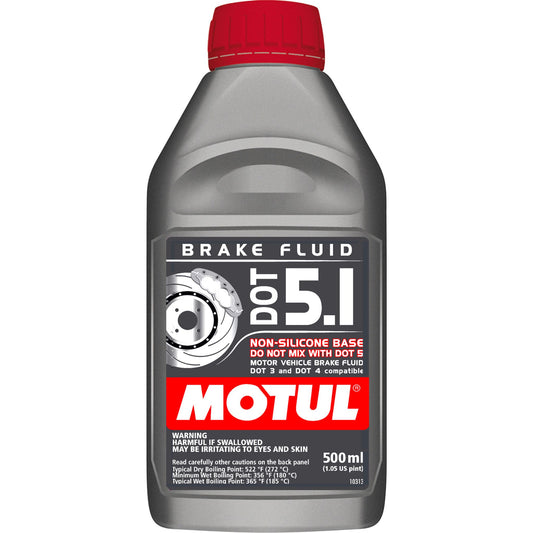 Motul DOT 5.1 - 0.500L AM - Fully Synthetic Brake Fluid 100951