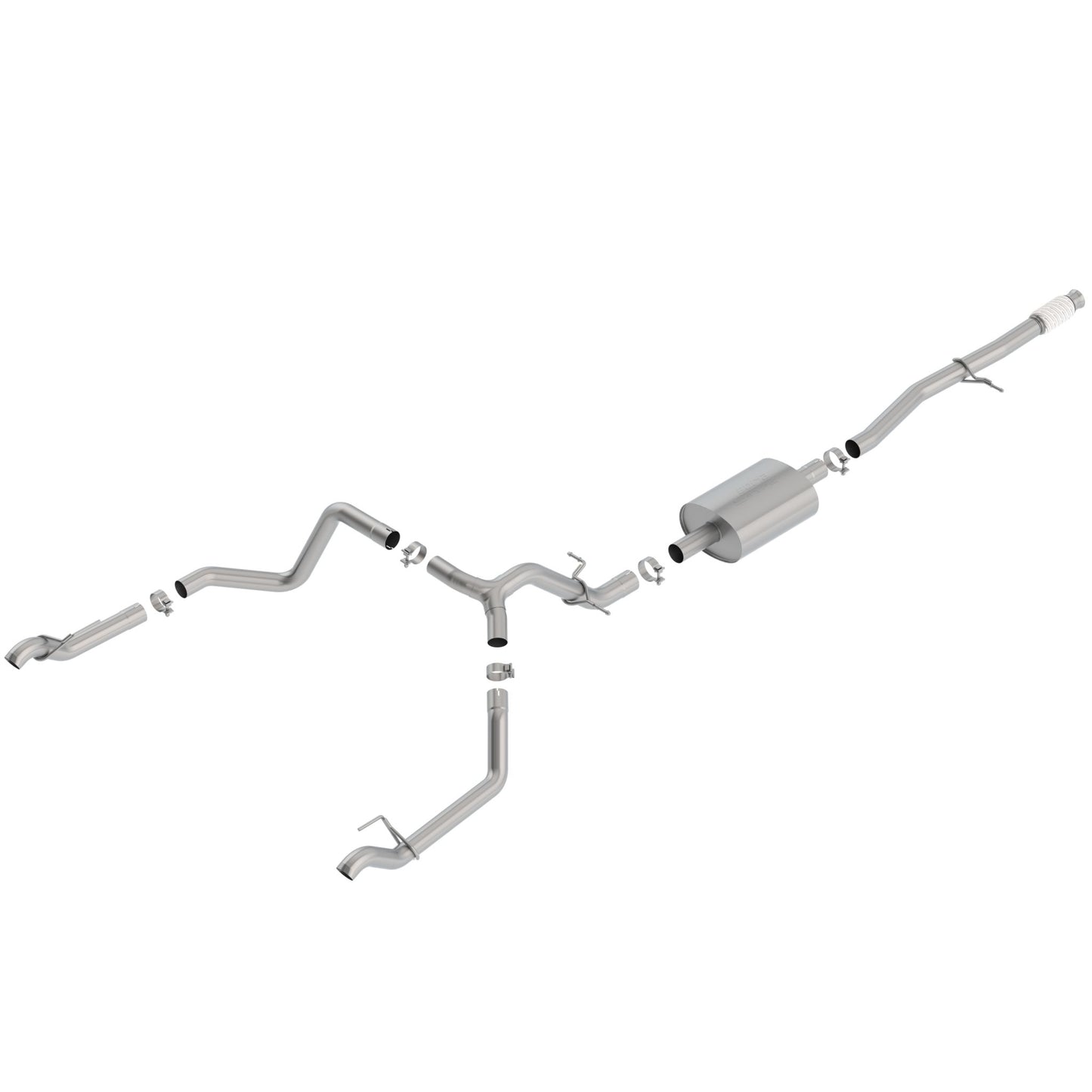 Borla Silverado/ Sierra 1500 2019-2022 Cat-Back(tm) Exhaust System S-Type 140769