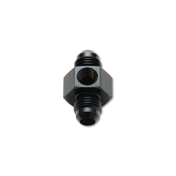 Vibrant Performance - 16476 - Male AN Flare Union Adapter with 1/8 in. NPT Port; Size: -6AN