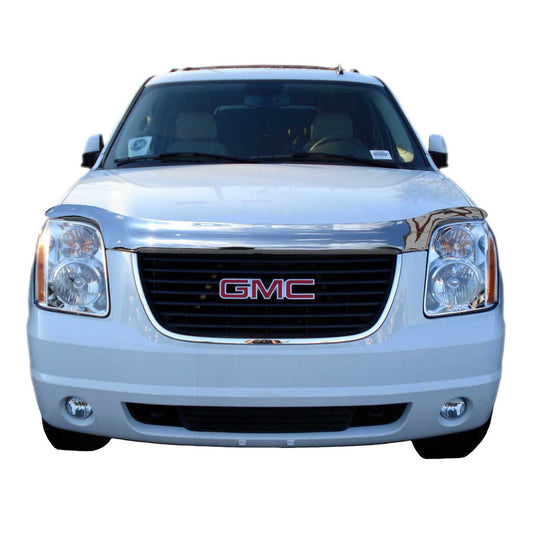 Auto Ventshade 680837 Chrome Hood Shield For 2007-2014 GMC Yukon/Yukon XL Excludes Hybrid
