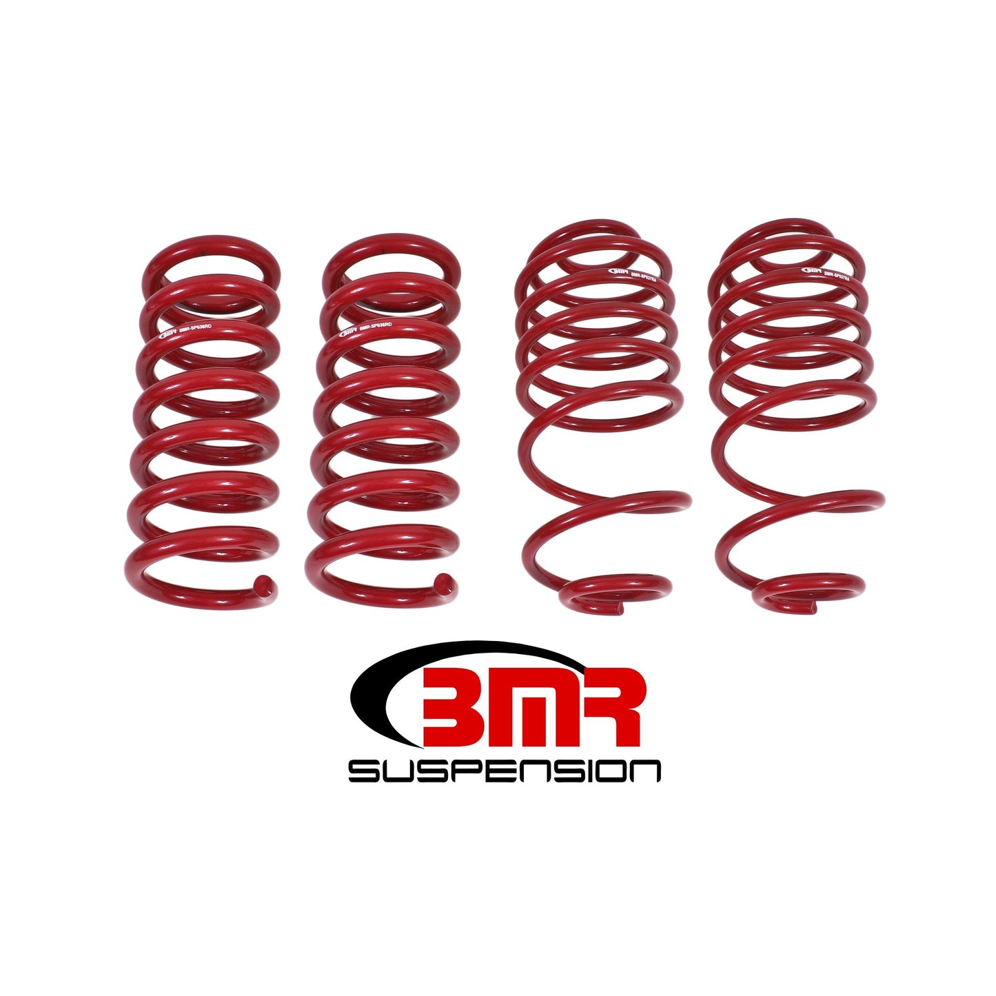 BMR Suspension Lowering Springs, Set Of 4, 1.5" BMR-SP035R
