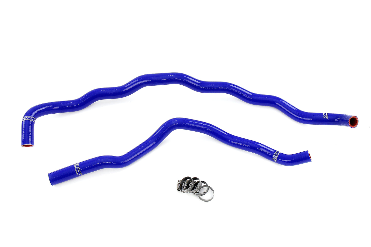 HPS Performance 3-ply Reinforced Silicone Replaces Rubber Heater Hoses 57-2159-BLUE
