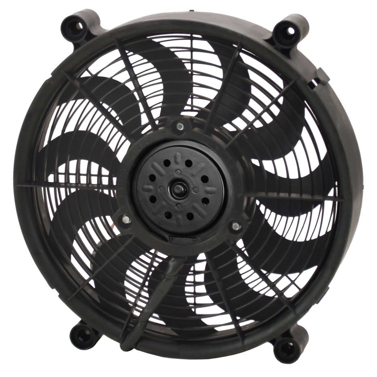 Derale 14" High Output Single RAD Pusher/Puller Fan with Standard Mount Kit 16913