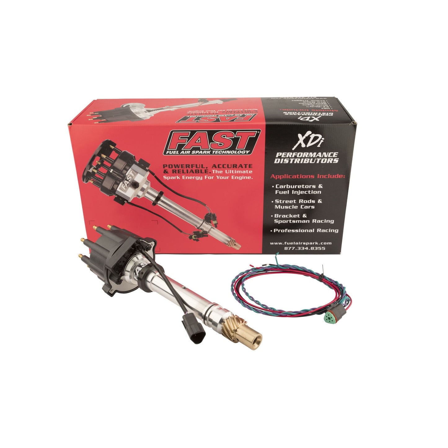 FAST XDi Race EFI Distributor for Chevrolet Small Block and Big Block w/ Small Cap 1000-1511EFI