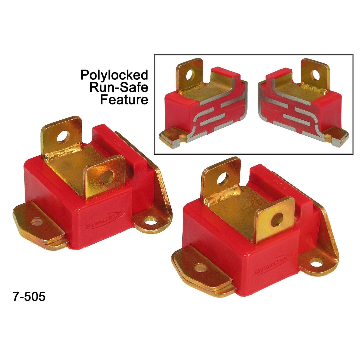 Prothane GM ENGINE MNT TYPE B" TALL PR 7-505