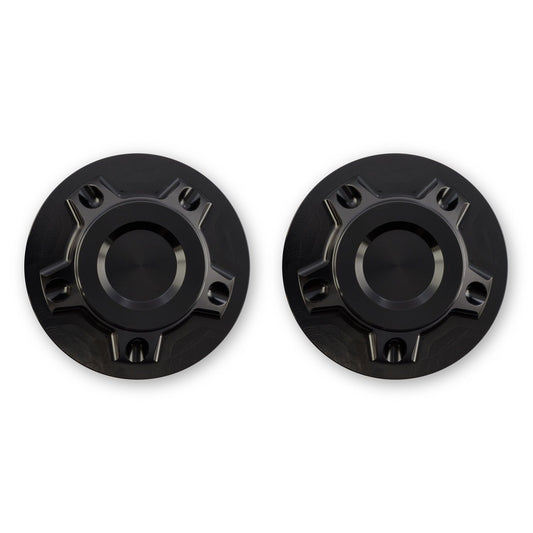 Drake Muscle Strut Bolt Covers CA-280001-BLK