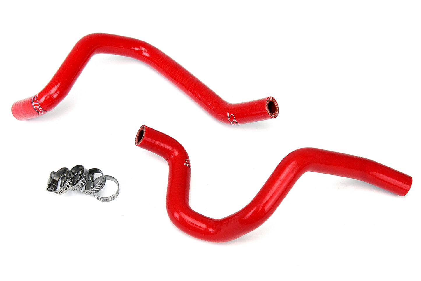HPS Performance 3-ply Reinforced Silicone Replace OEM Rubber Heater Coolant Hoses 57-1804-RED