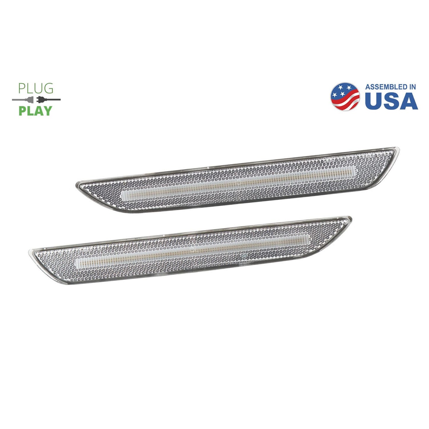 Diode Dynamics - DD5071 - Mustang 2015-2021 EU LED Sidemarkers Clear (set)