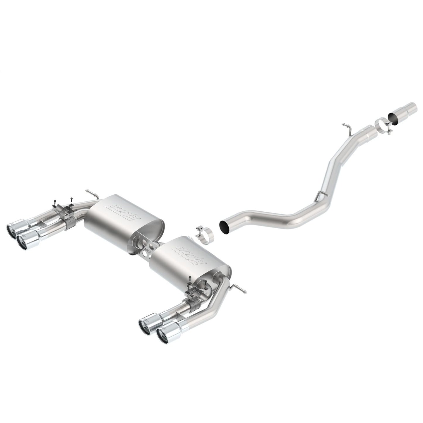 Borla 8V S3 2015-2020 Cat-Back(tm) Exhaust System S-Type 140631