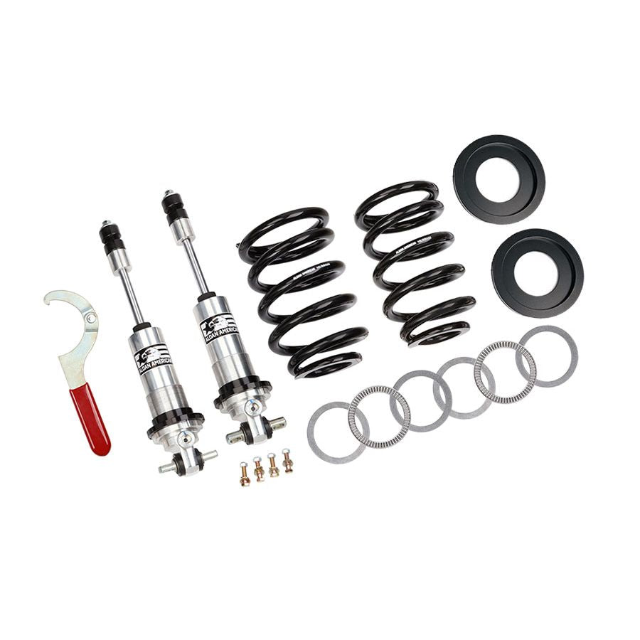 Aldan American Coil-Over Kit, Ford, Full Size 61-64, Front, Pair. Single Adj. SB 300181