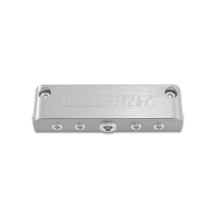Vibrant Performance - 2690 - Vacuum Manifold - Anodized Silver