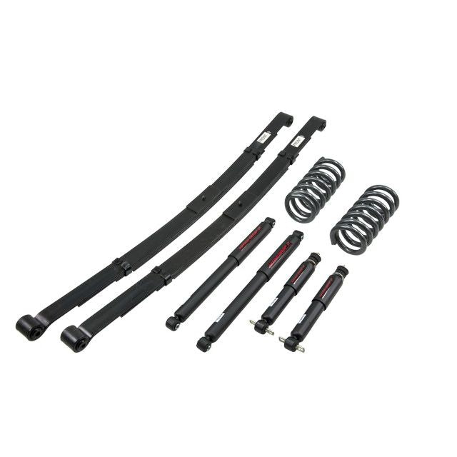 BELLTECH 800ND LOWERING KITS Front And Rear Complete Kit W/ Nitro Drop 2 Shocks 1998-2003 Dodge Durango 2 in. F/2 in. R drop W/ Nitro Drop II Shocks