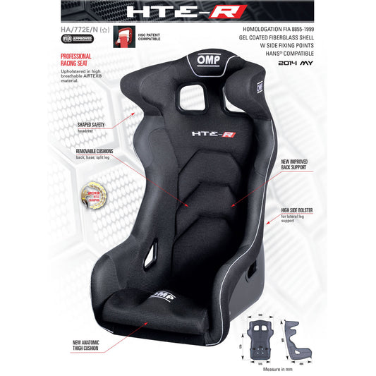 OMP HTE-R Racing Seat HA772EN