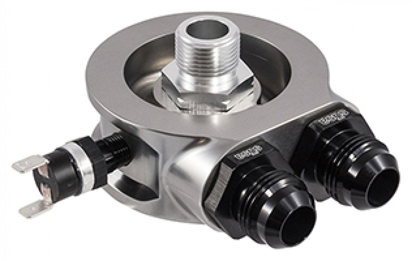 Setrab Billet Sandwich Oil Filter Adapter SRB-19-SP76-20-22