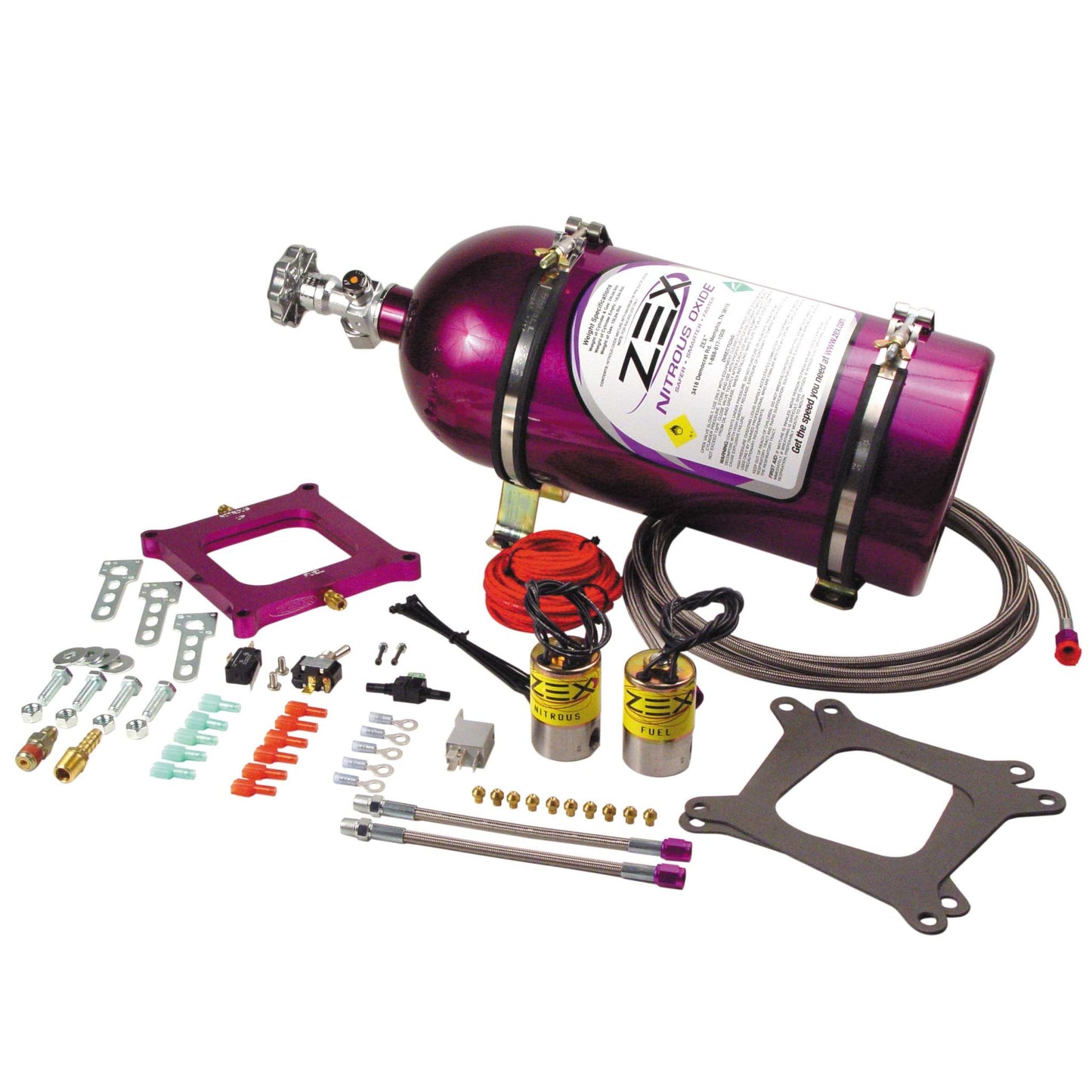 ZEX LS Series Perimeter Plate Nitrous System (Cable-Driven Throttle) 82391