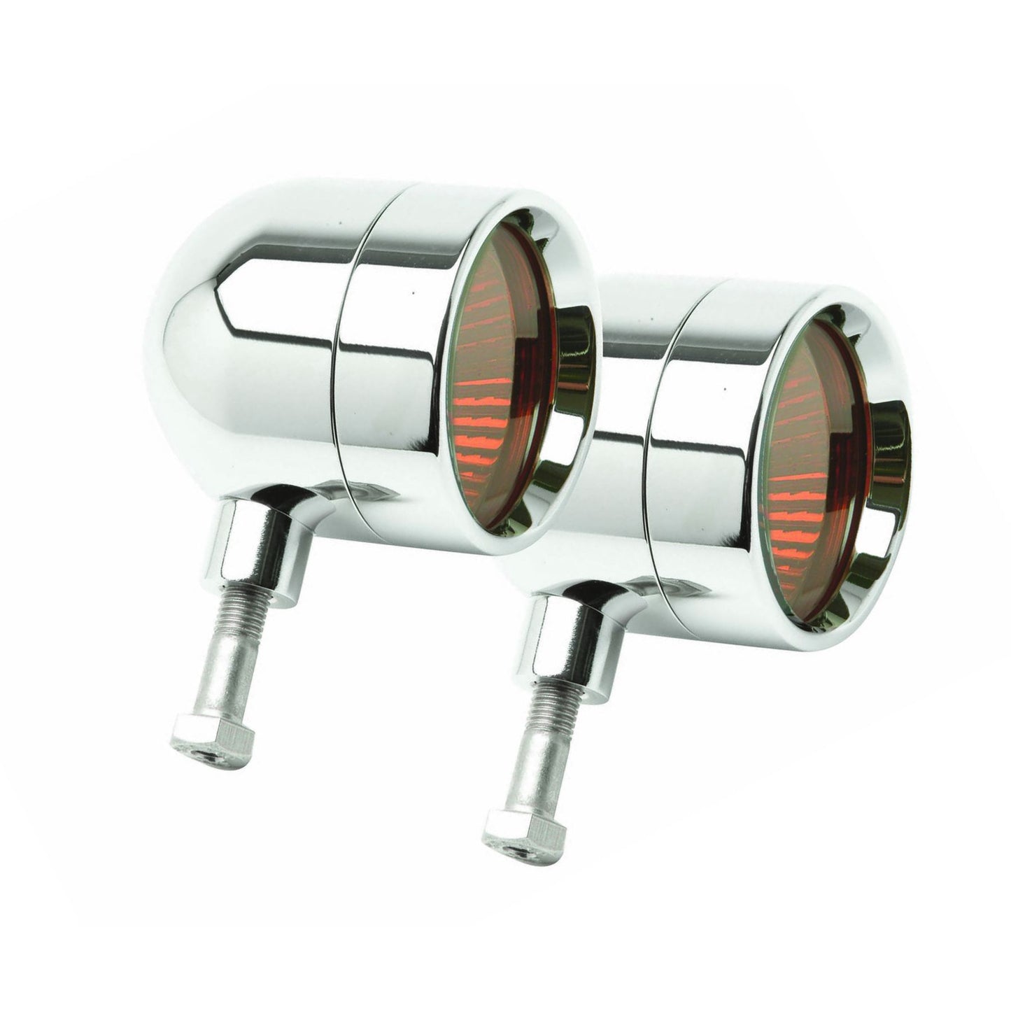 Lazer Star Lights 20 WATT AMBER SHORTY POLISHED RIGID MOUNT LSK4120A-R