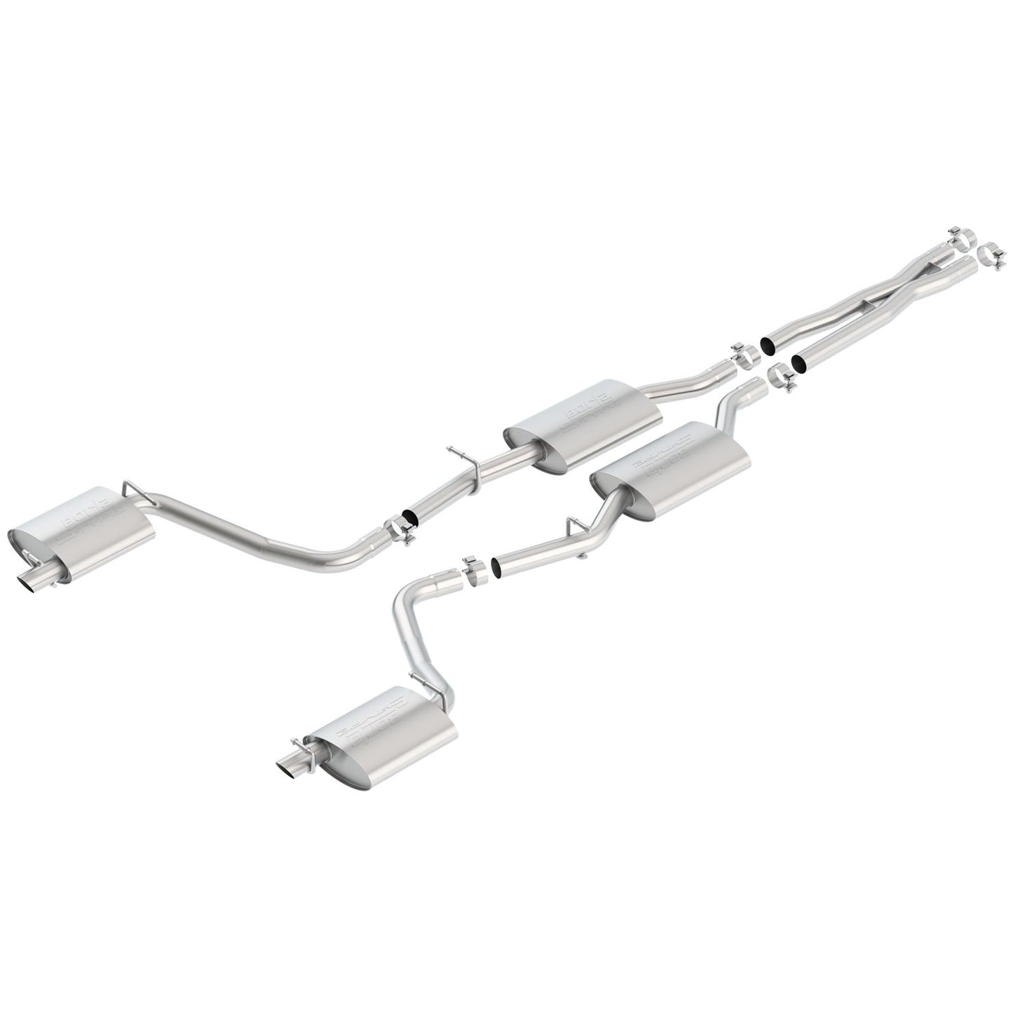 Borla 2015-2021 Dodge Challenger SXT/ GT V6 Cat-Back Exhaust System S-Type 140649
