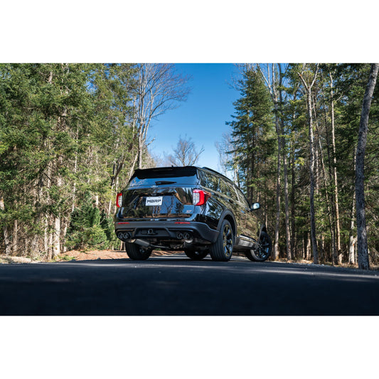 MBRP Exhaust 2.5in. Cat Back; Dual Rear; Quad Tips S5205AL