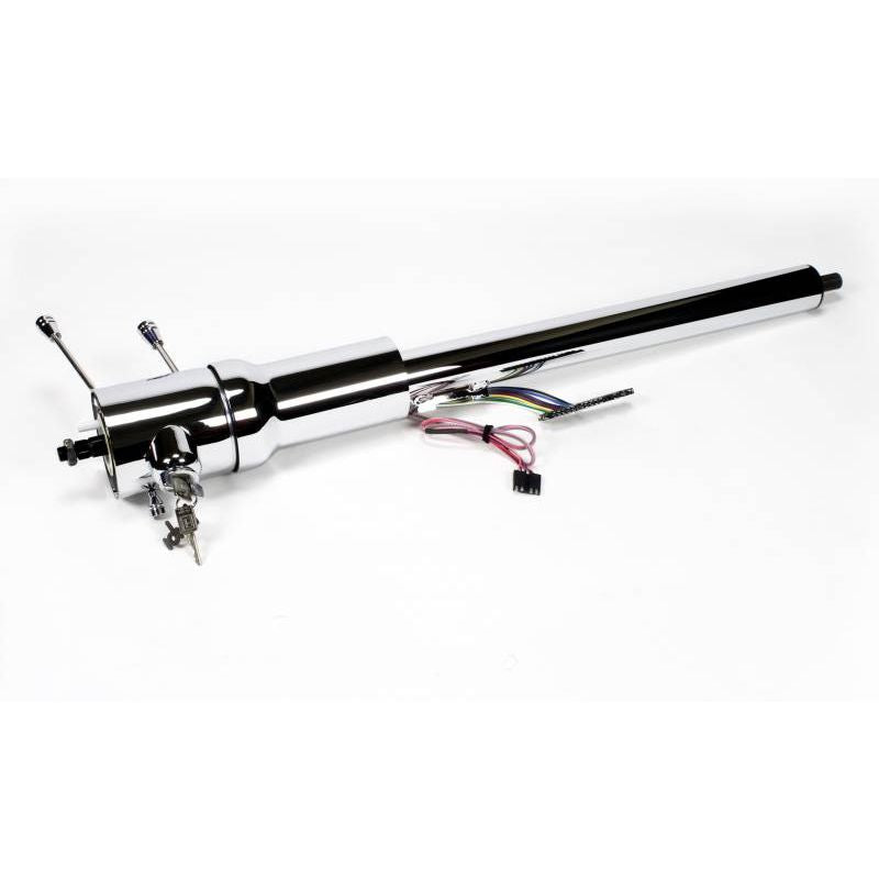 IDIDIT Retrofit 69-73 Nova; Tilt Floor Shift w/Ignition ; Chrome Plate 1520720020