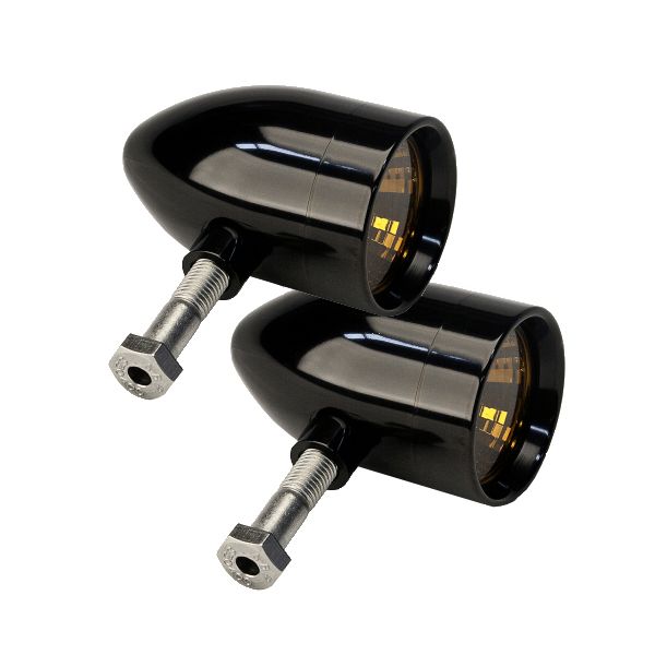 Lazer Star Lights 20 WATT AMBER BULLET BLACK RIGID MOUNT LSK1220A-R