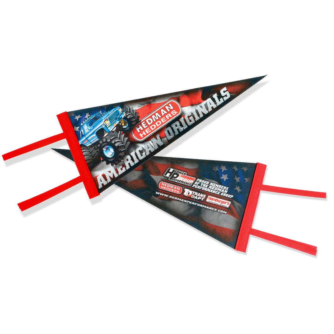 Hedman Hedders / BIGFOOT RACING FELT WALL PENNANT 20685