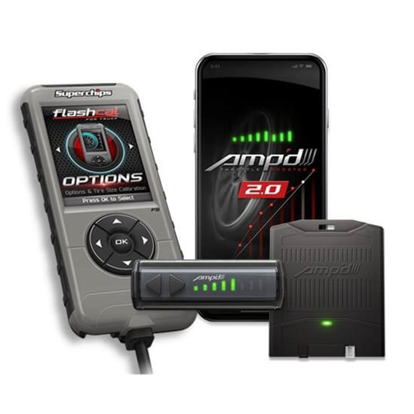 Superchips Flashcal AMPd 2.0 Kit SUPER-3545-S2A2