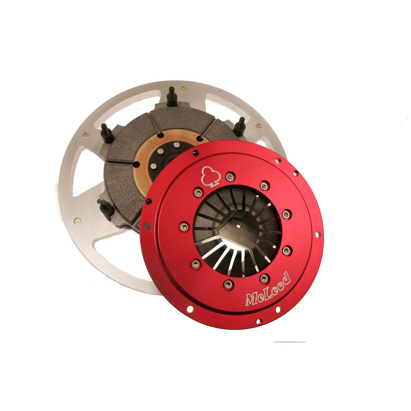 McLeod Mag Force:Double Disc:Strap Drive:Chevy:1955-85 SBC:0Bal:1-1/8x10:153T 653002-00-04