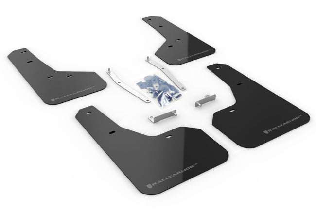 Rally Armor MF52-UR-BLK/GRY - 2019-2020 Subaru Forester - Black Mud Flap/Grey Logo