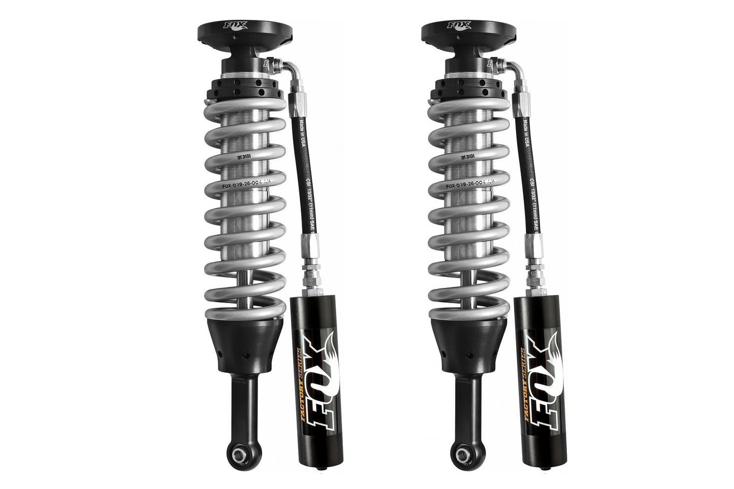 BDS SUSPENSION FOX 2.5 Coil-Over Shocks W/ Reservoir - 0-3 Inch Lift - Factory Series - Toyota 4Runner (03-22) And FJ Cruiser (07-14) With UCA FOX88302130