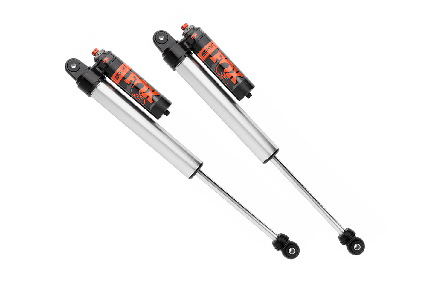 BDS SUSPENSION FOX 2.5 Rear Shocks W/ DSC Reservoir Adjuster - 0-1.5 Inch Lift - Factory Series - Ford F250/F350 Super Duty (17-22) FOX88326040