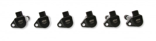 ACCEL Ignition Coil - Honda and Acura 3.0, 3.2, 3.5L, 6-cylinder, Black, 6-Pack 140085K-6