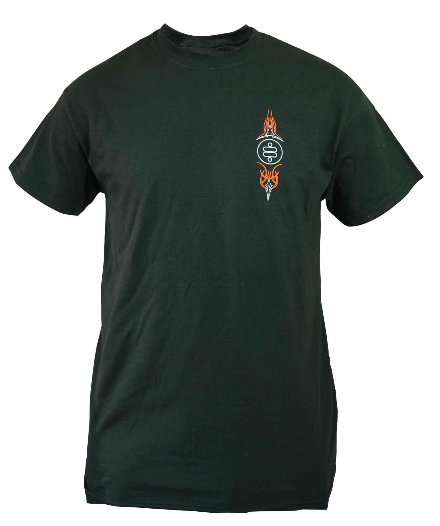 Ridetech (M) T-shirt - Hot Rod Pinstripe T-Shirt - Green, Medium. 88085326