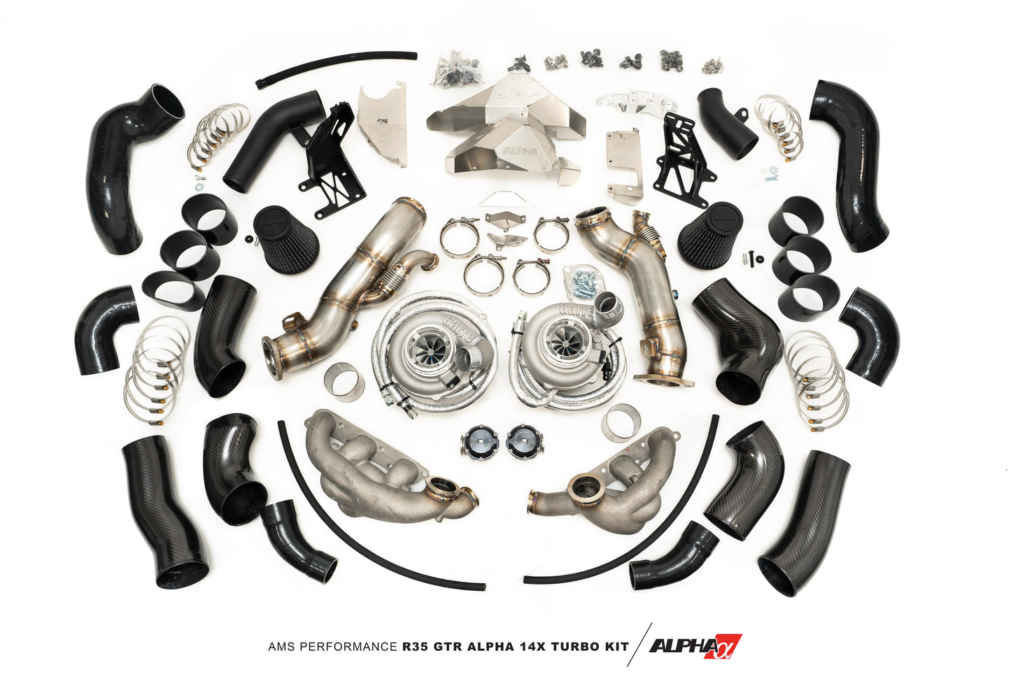 AMS Alpha Performance 14x R35 GTR Turbo Kit - .83 AMS-ALP.07.14.0118-1