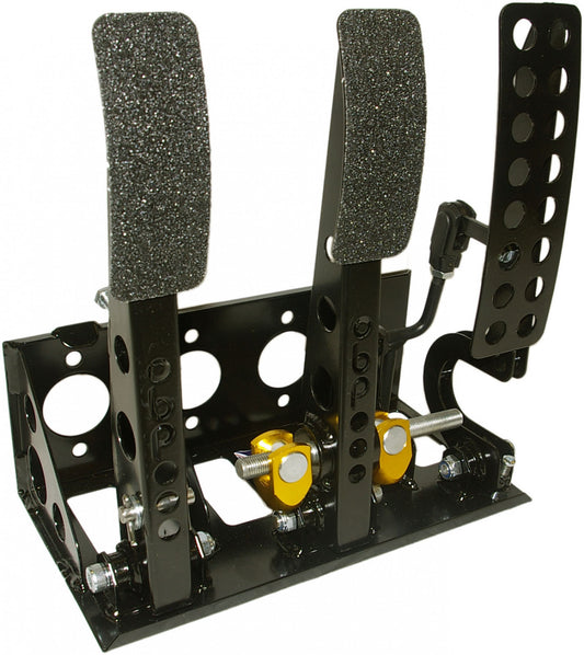 obp Motorsport Victory Floor Mounted Bulkhead Fit 3 Pedal System OBPVIC01