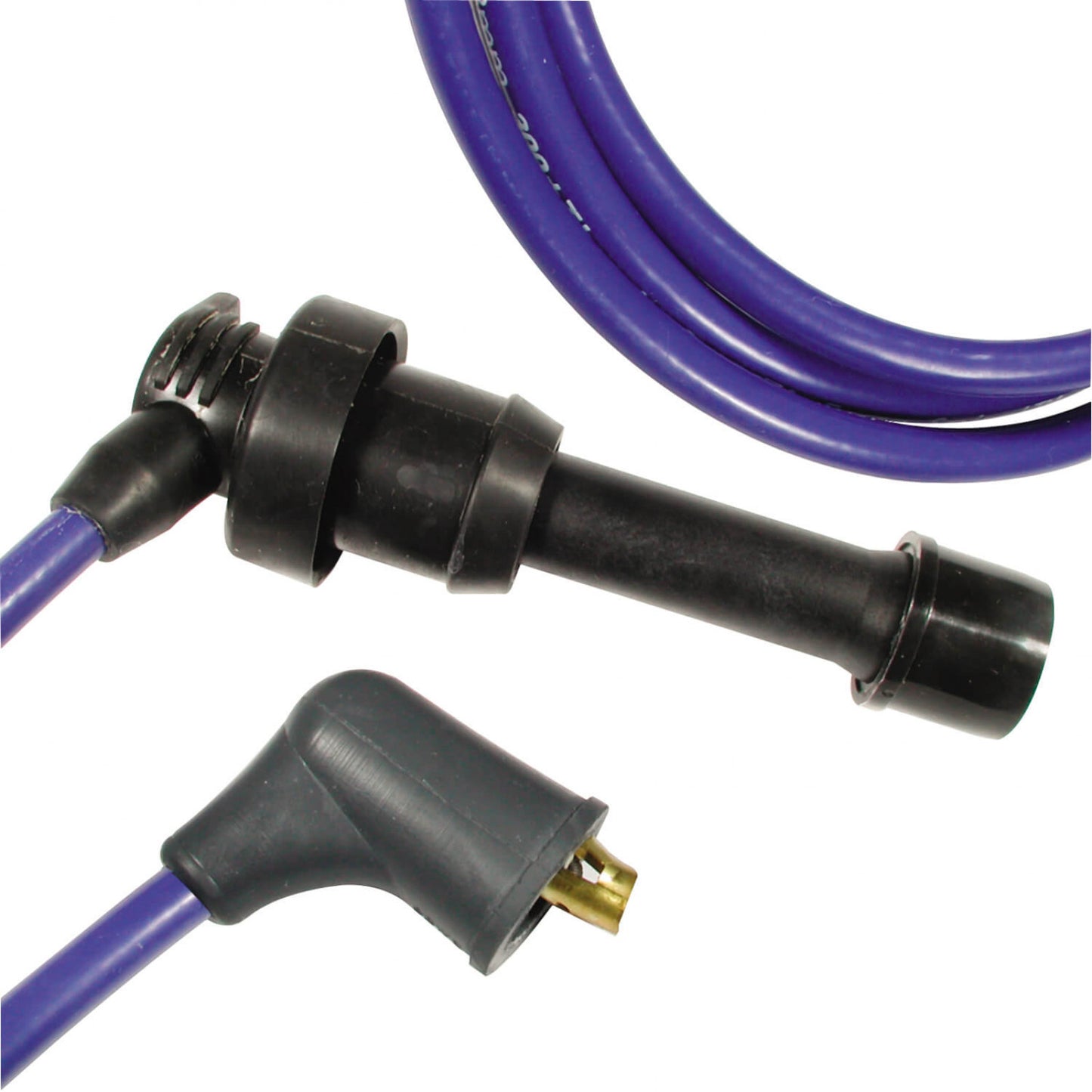 ACCEL Spark Plug Wires - 8mm THUNDERSPORT CUST FIT BLUE 7921B