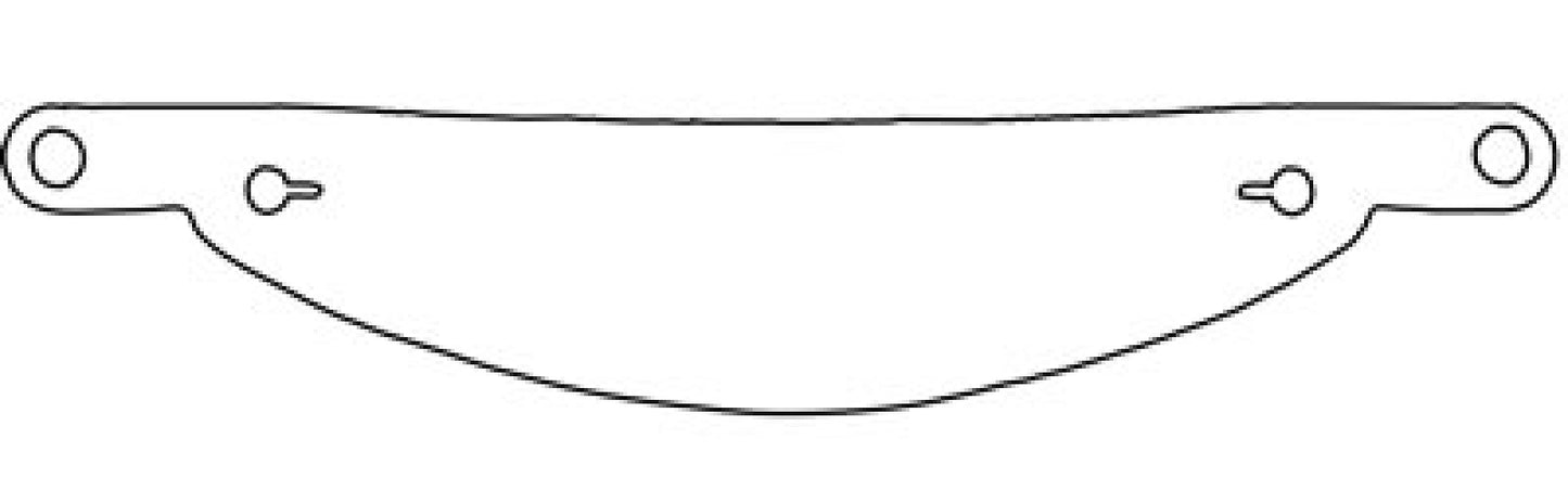 Racing Optics 4mm Laminated SpeedStack 3 Tear-offs 4-pack 3407C4