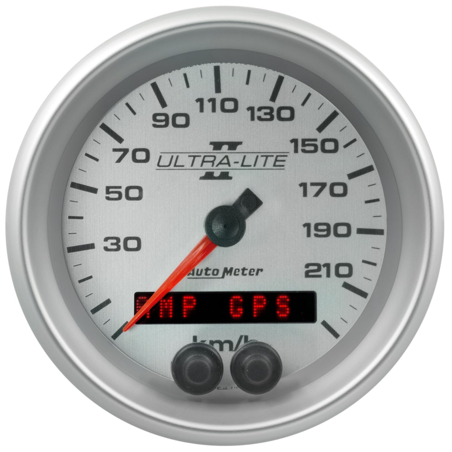 AutoMeter 2-1/16 in. WATER TEMPERATURE 100-250 Fahrenheit MARINE SILVER ULTRA-LITE 200762-33