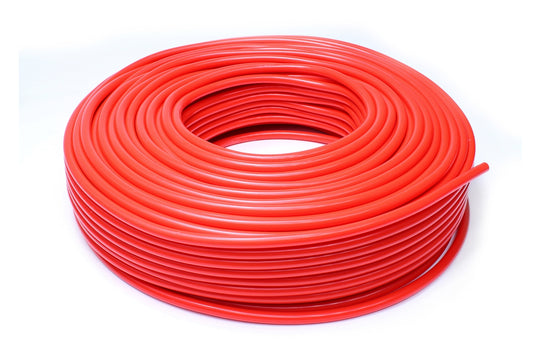 High Temperature Silicone Vacuum Hose Tubing 5/16" ID 50 Feet Roll Red