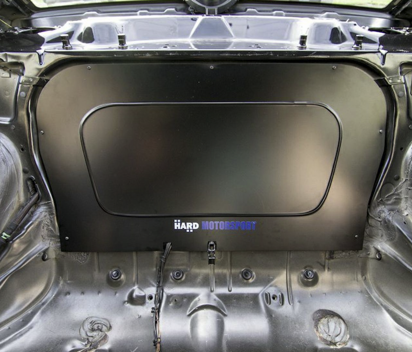 HARD Motorsport BMW E36 Coupe Rear Seat Bulkhead Panel E36RBULKHD2D