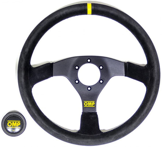 OMP Velocita Black Suede Steering Wheel OD-1958