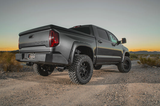 ICI Rear Bumper; AL-RBM93TYN; 2014 - 2021 Toyota Tundra; Alumilite Series; aftermarket aluminum truck bumper; blind spot monitors