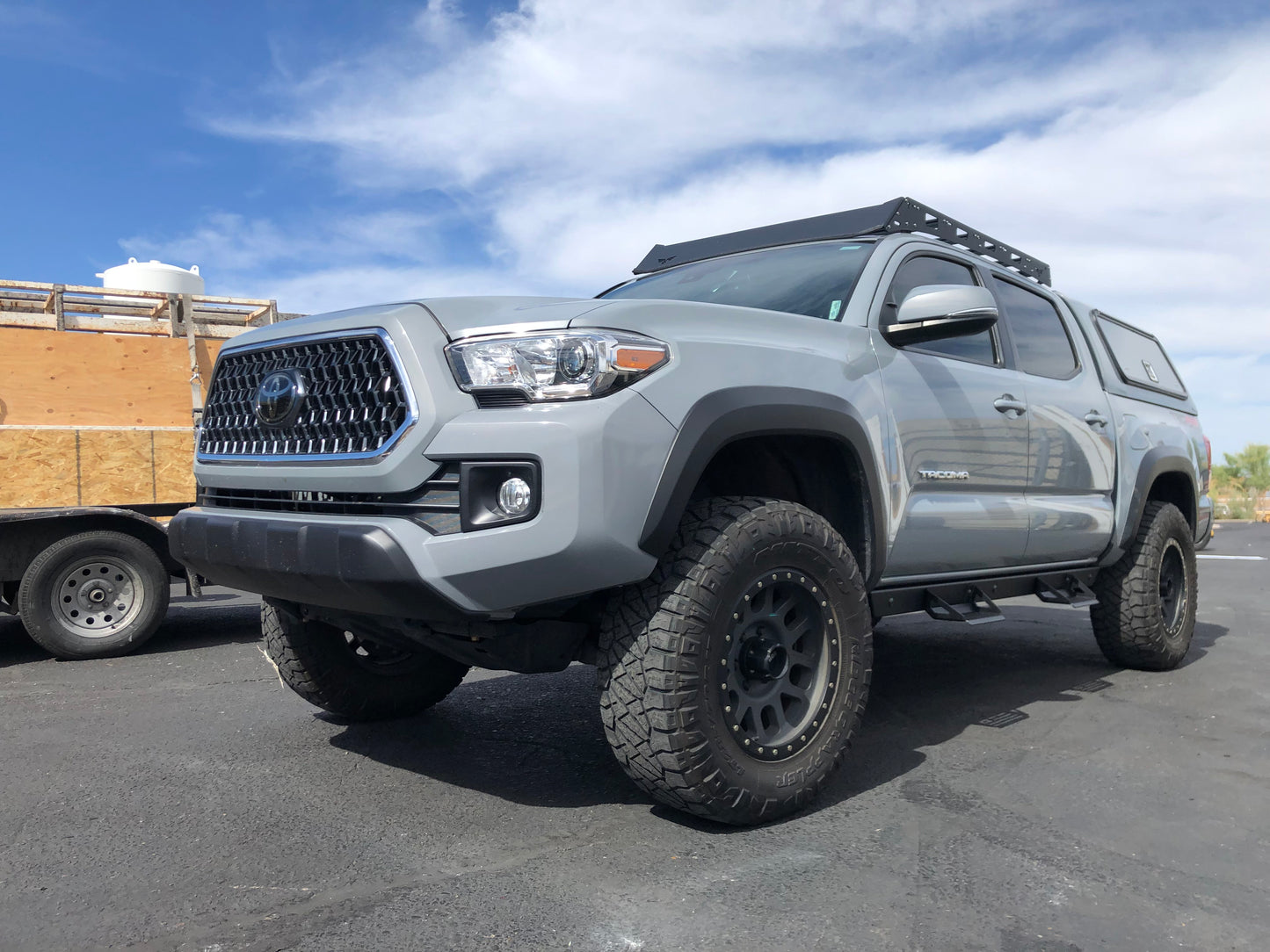 ICI Side Steps; 840121412883; 2005 - 2021 Toyota Tacoma; Alumilite Series; aftermarket truck side step nerfbars