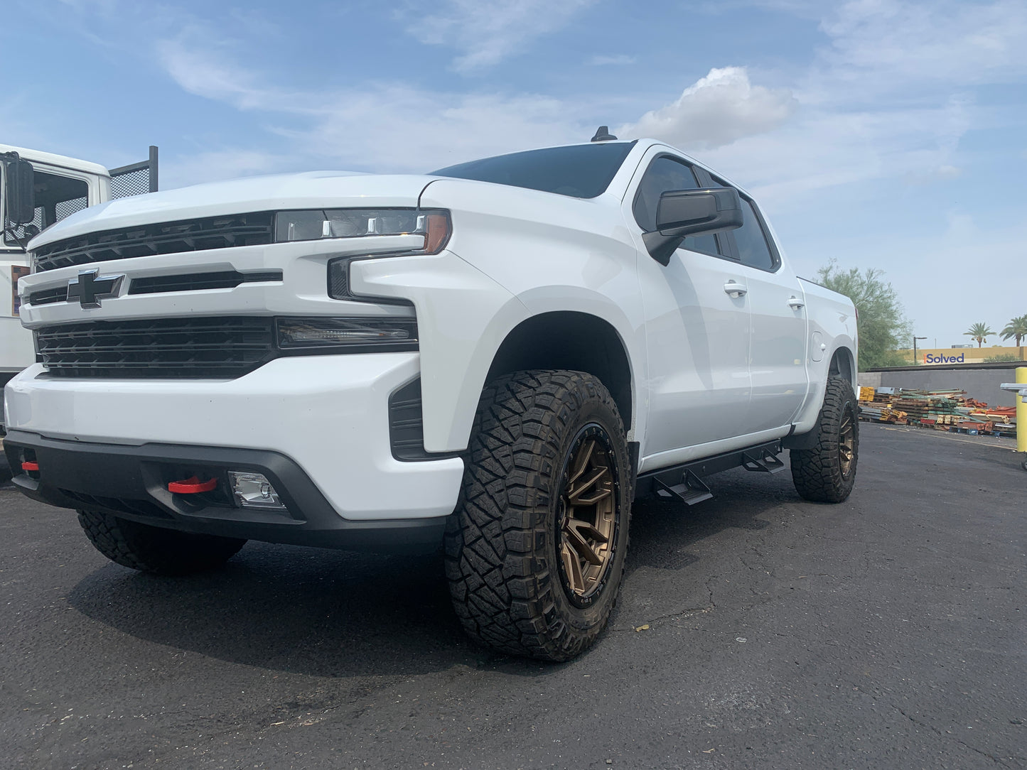 ICI Side Steps; 840121412937; 2001 - 2019 GMC Sierra 2500/3500; Alumilite Series; aftermarket truck side step nerfbars