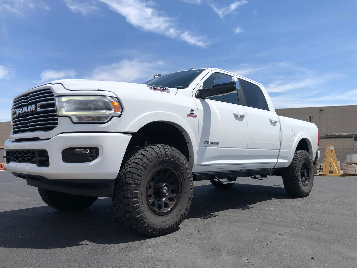 ICI Side Steps; 840121412944; 2010 - 2021 Dodge Ram 2500/3500; Alumilite Series; aftermarket truck side step nerfbars