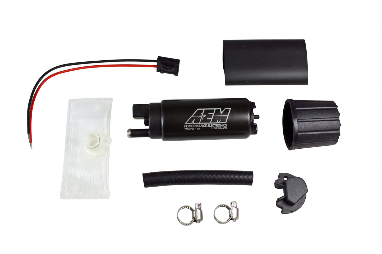 AEM 340lph High Flow In-Tank Fuel Pump (Offset Inlet) 50-1000