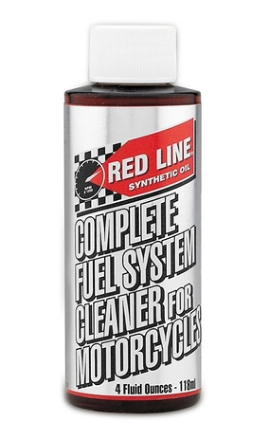 Red Line Complete Fuel System Cleaner for Motorcycles - 4oz 160102