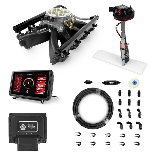 Jackpot LS & LS Pro Master Kits with Tight Fit In-Tank Pump Module + 40' PTFE Hose Kit