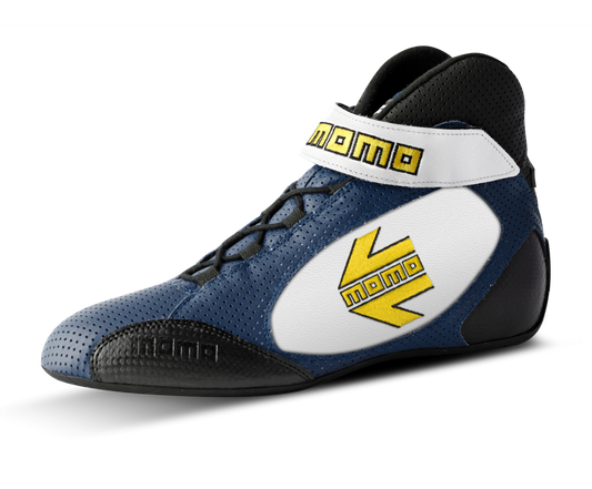MOMO GT Pro Racing Shoe Blue/White Size 41 R576 B41