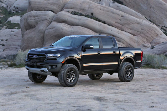 Fabtech 3.5 in. BJ UCA SYS W/ PERF SHKS 2019-20 FORD RANGER 4WD W/O INTRUSION BEAM KIT K2322