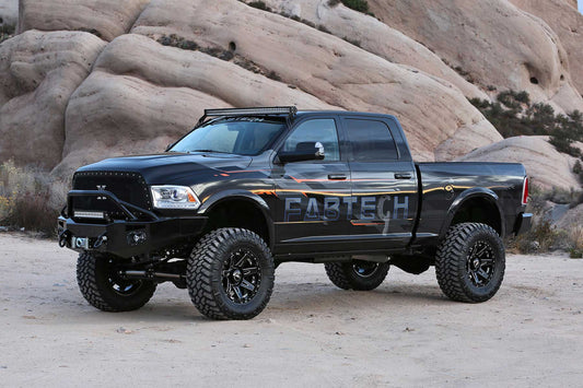 Fabtech 7" RADIUS ARM KIT W/ PERF SHKS 2014-18 RAM 2500 4WD K3156